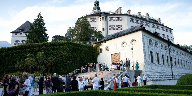 Herrschaftliche Kulisse auf Schloss Ambras