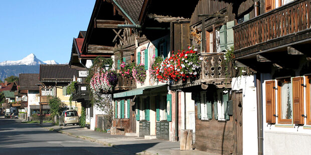 Idylle pur: Nicht nur Strauss liebt(e) Garmisch-Partenkirchen