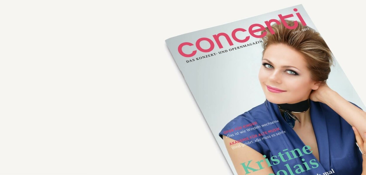 Druckfrisch für Sie: die concerti April-Ausgabe!