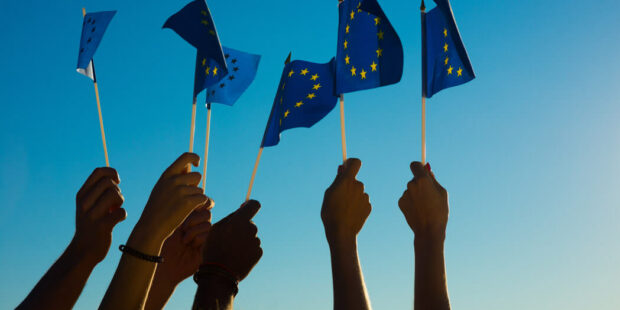 Flaggen der Europäische Union