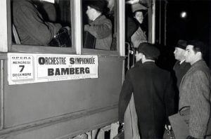 Die Bamberger Symphoniker 1949 auf Tournee in Frankreich