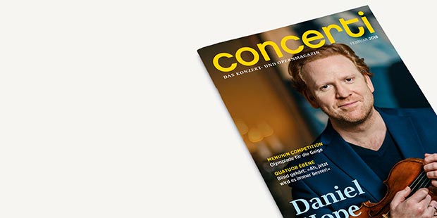 Druckfrisch: die concerti Februar-Ausgabe!