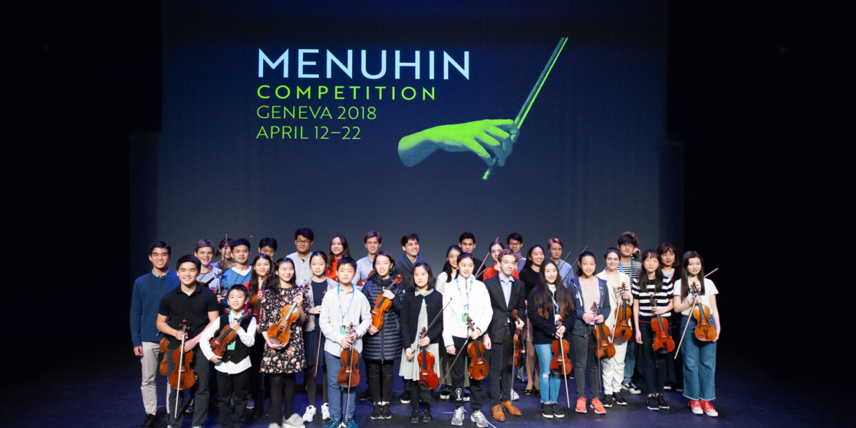 Teilnehmer Menuhin Competition 2018