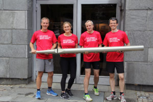 Marathon-Team für die Orgel der Hauptkirche St. Nikolai