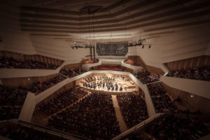 Die Dresdner Philharmonie im Konzertsaal des Kulturpalasts Dresden