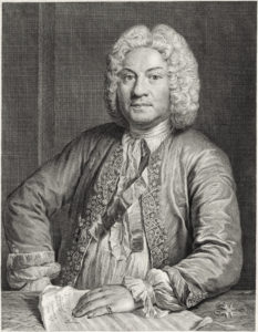 François Couperin, Stich von Jean Charles Flipart, 1735