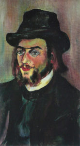 Erik Satie. Gemälde von Suzanne Valadon, 1893