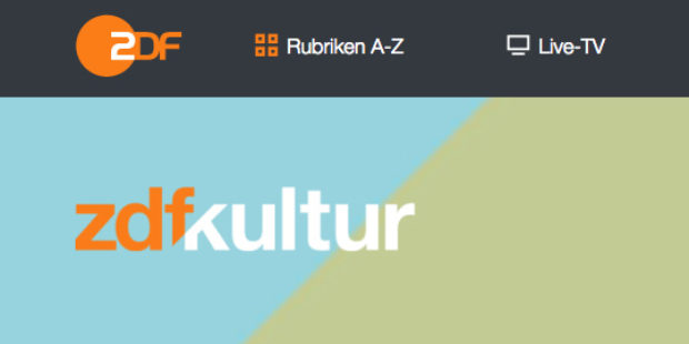 Website ZDFkultur Screenshot