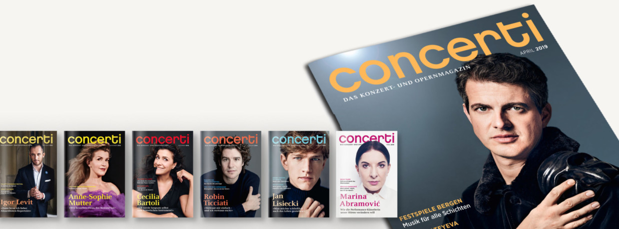 Druckfrisch: die concerti April-Ausgabe!
