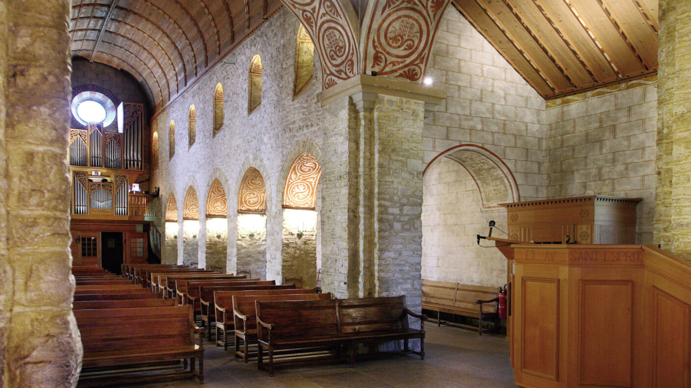 Eglise Rougemont in Gstaad