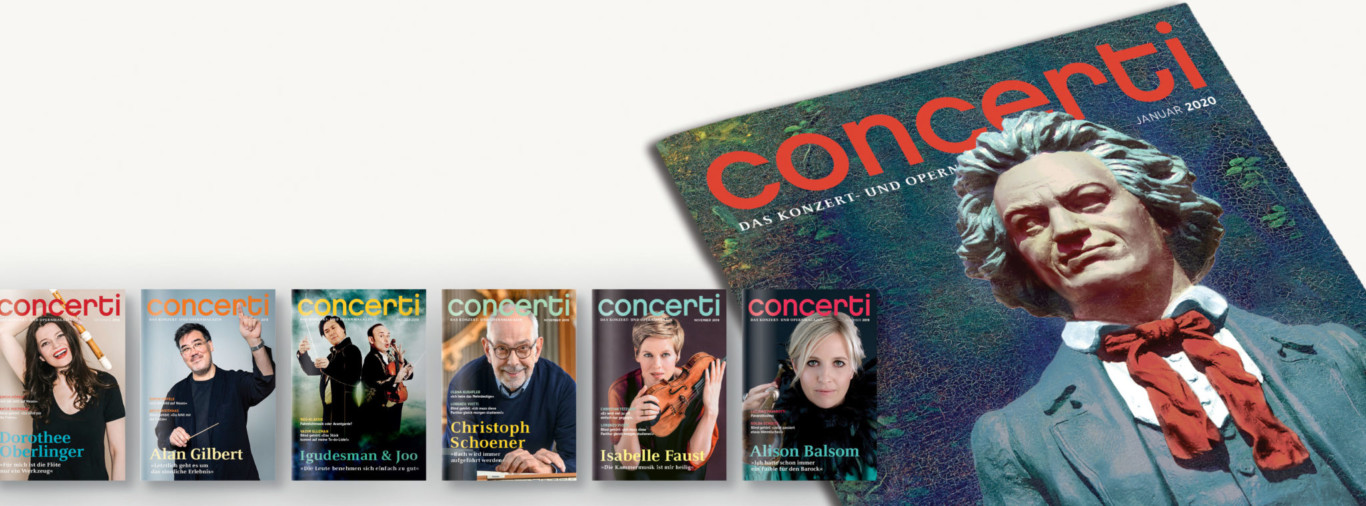 Druckfrisch: die concerti Januar-Ausgabe!