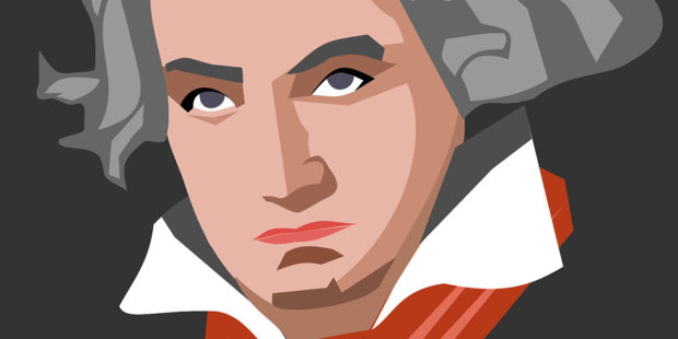 Beethoven als Clipart