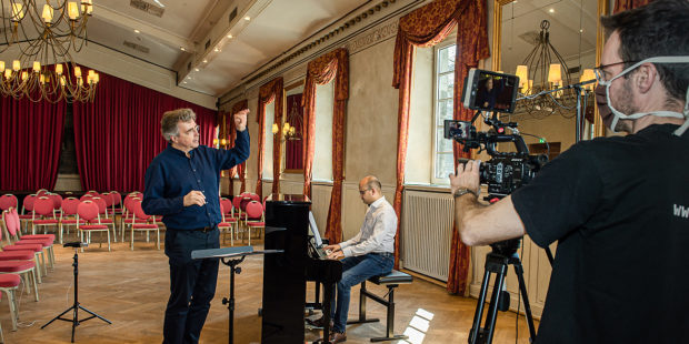 Virtuelle Chorprobe mit dem musikalischen Leiter des Kölner Männer-Gesang-Vereins Bernhard Steiner