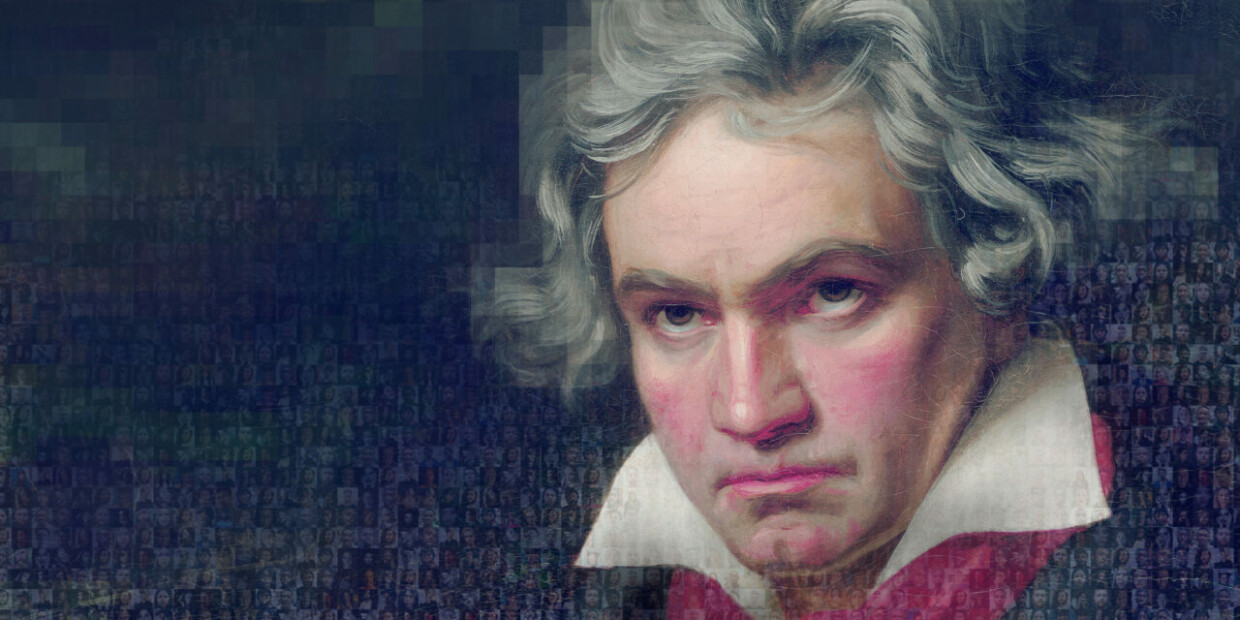 Telekom Beethoven Mosaik