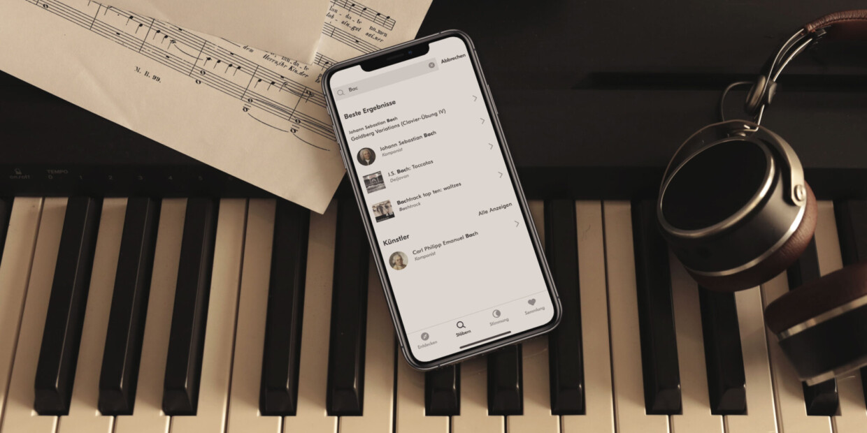 Mit Idagio ist die Welt der Klassik auch auf dem Handy einfach auf Abruf zu erleben