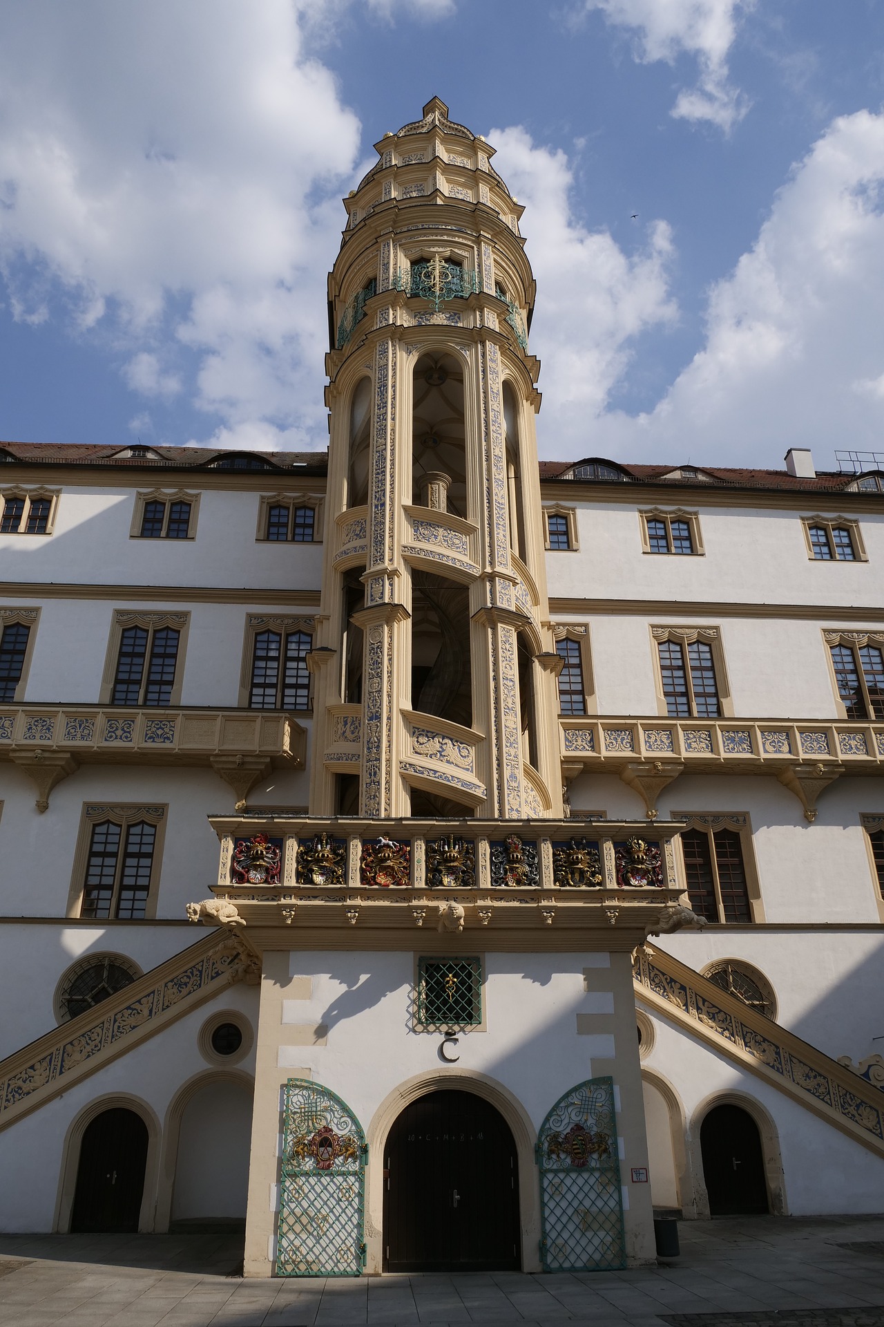 Innenhof Schloss Hartenfels