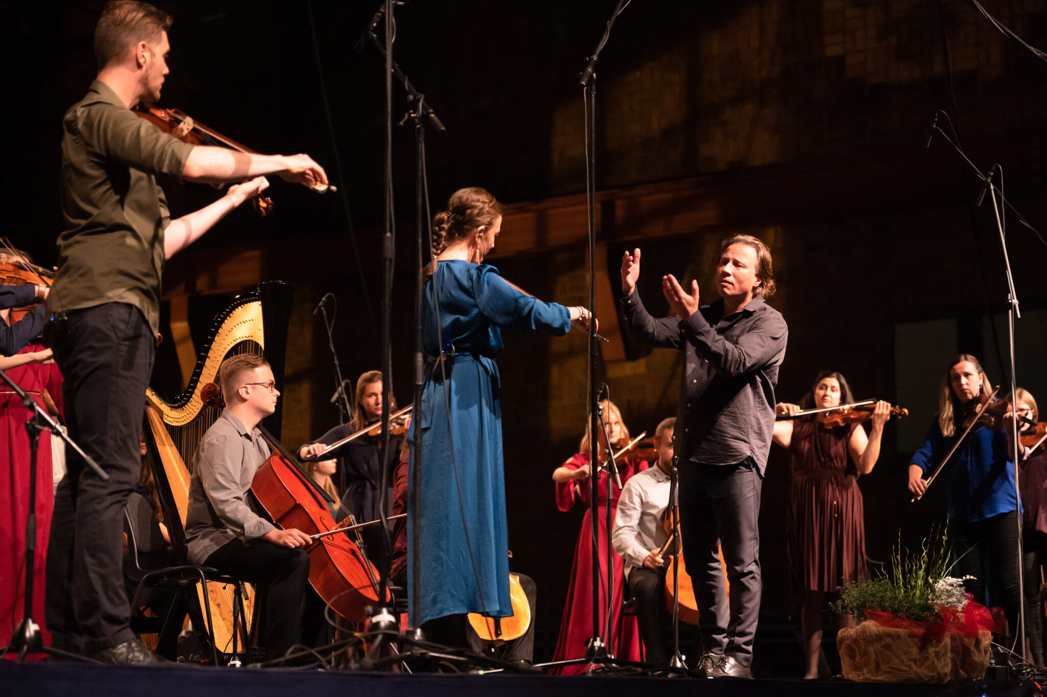 Kristjan Järvi dirigiert das Baltic Sea Philharmonic beim Usedomer Musikfestival 2020