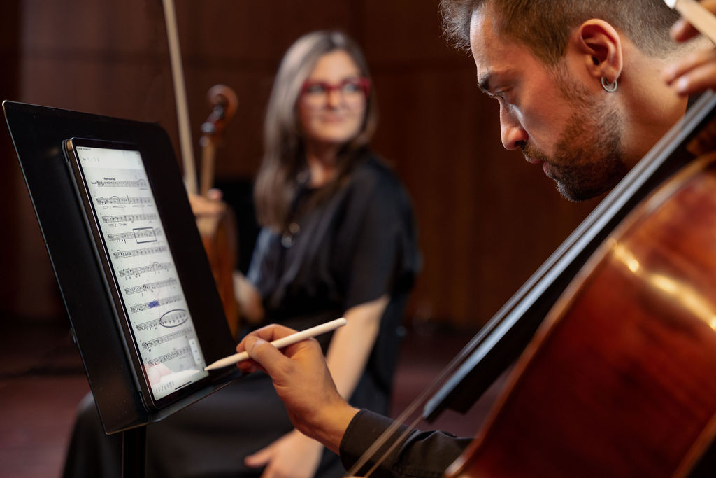 eNote kann auch im Konzertsaal verwendet werden