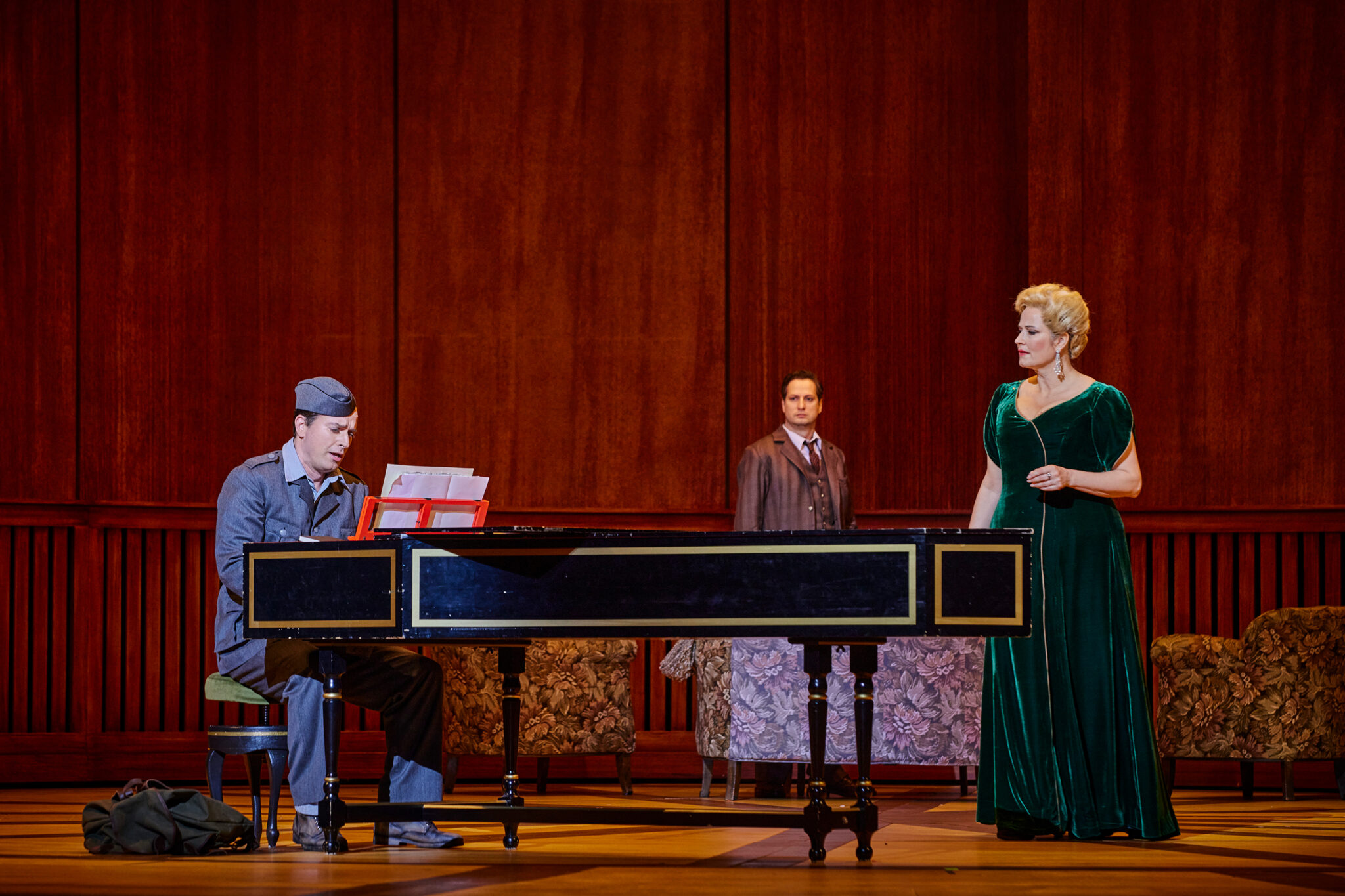 Daniel Behle (Flamand), Nikolay Borchev (Olivier), Camilla Nylund (Gräfin)