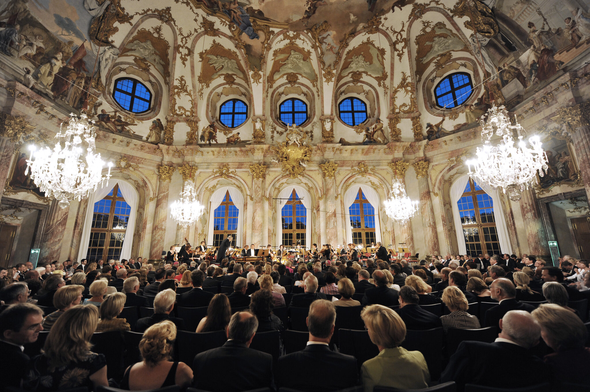 Der Kaisersaal in der Würzburger Residenz