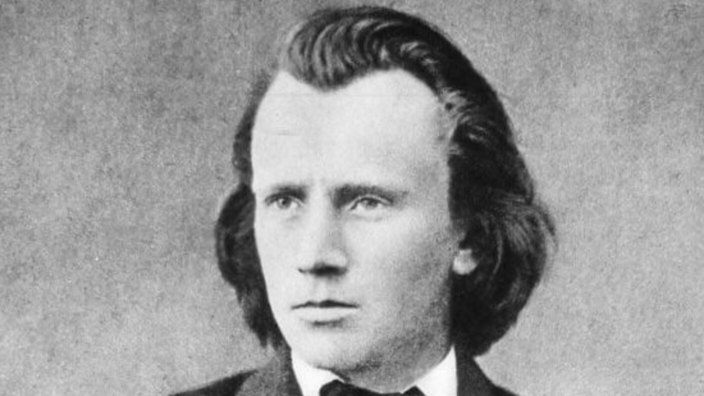 Johannes Brahms, um 1865