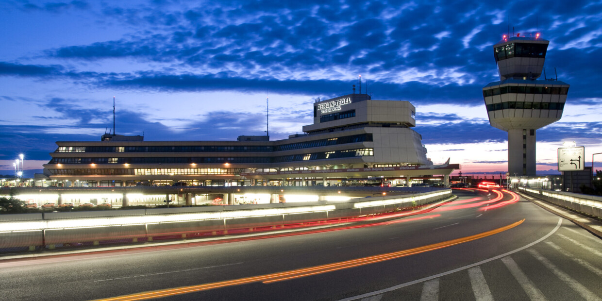 Zahlreiche Klanginstallationen sind beim „Monat der zeitgenössischen Musik“ u. a. am stillgelegten Flugafen Berlin Tegel zu erleben.