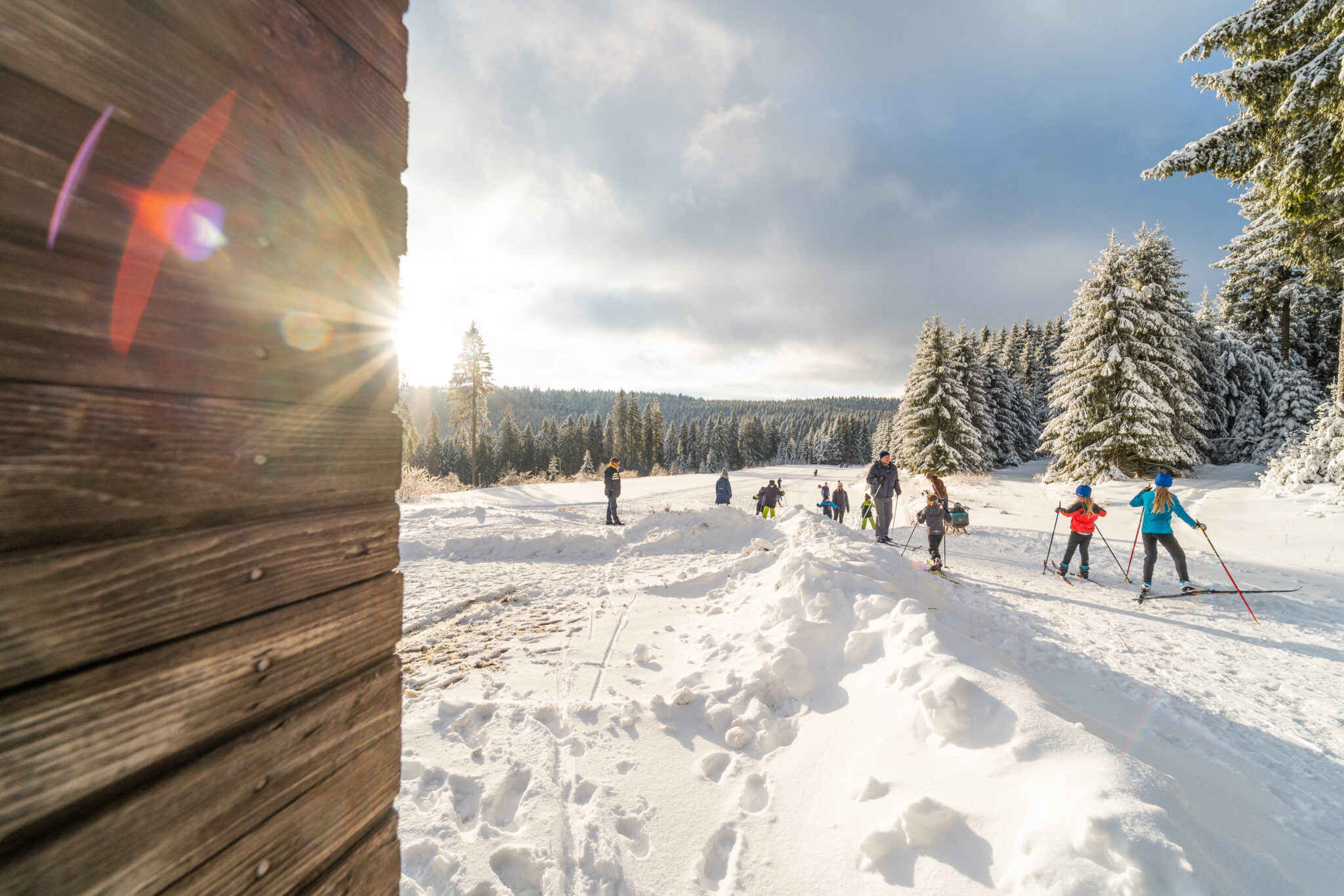 Wintersport im Oberen Vogtland