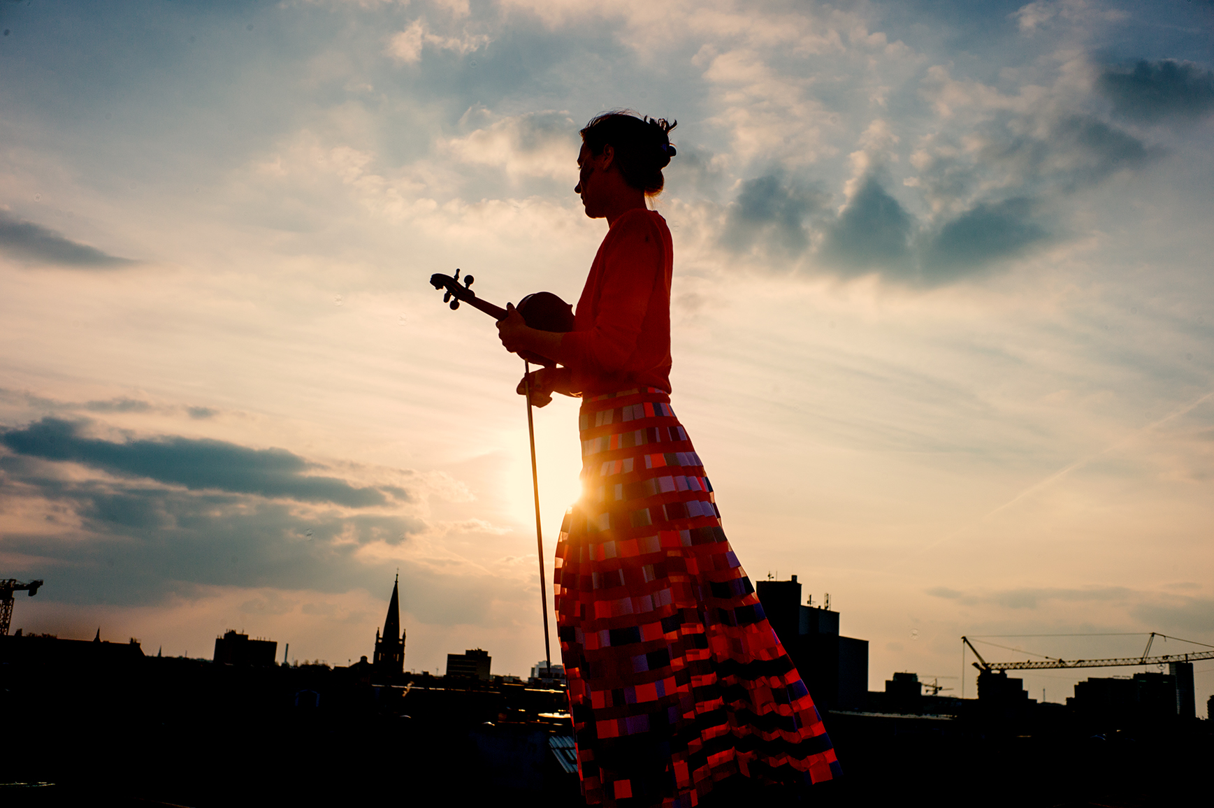 Blockflötistin und Violinistin Anna Fusek ist mit Musik aus der Zeit um 1600 auf Schloss Ambras zu erleben