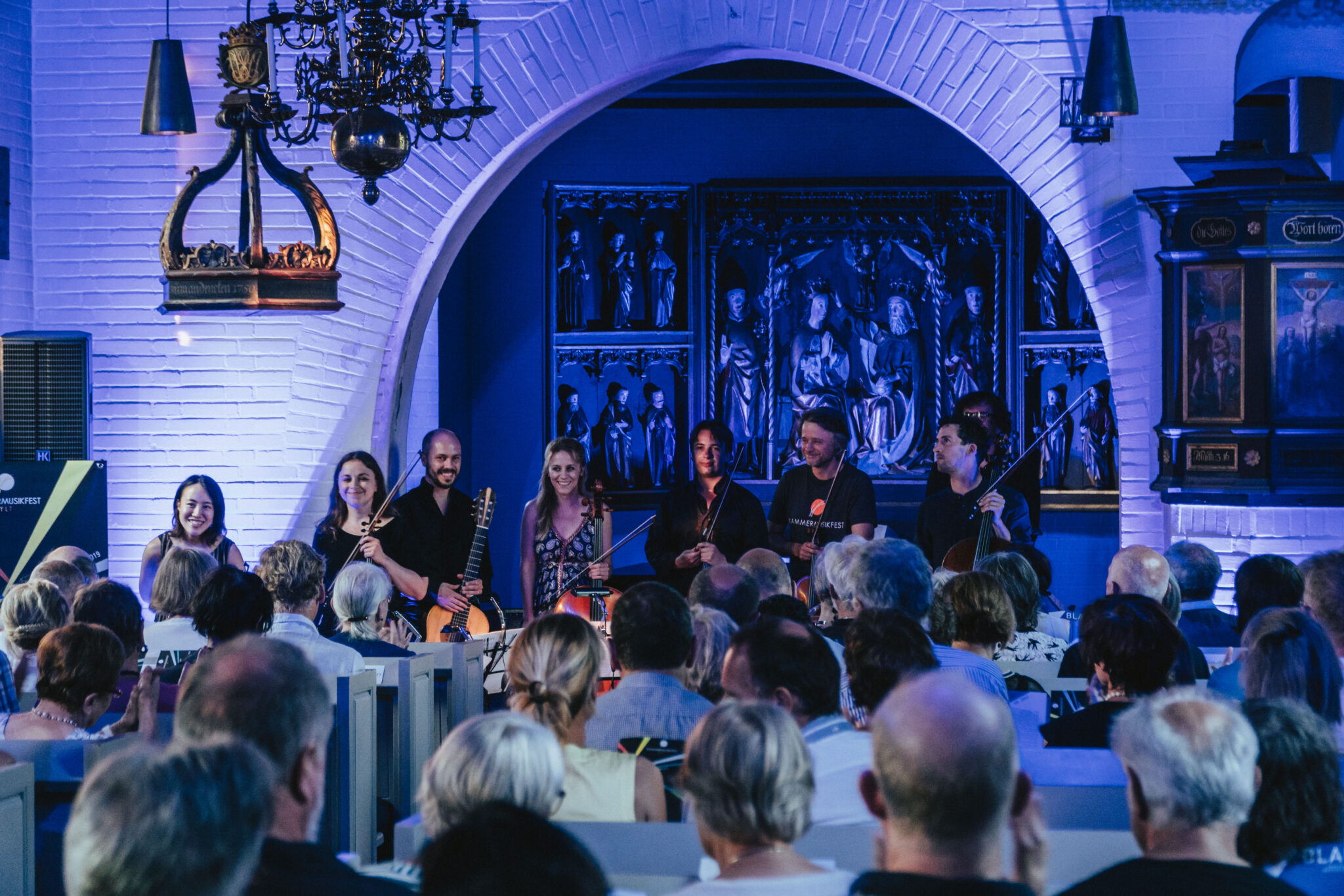 Die Musiker formieren sich auch innerhalb der Festivalwochhe immer wieder zu neuen Ensembles