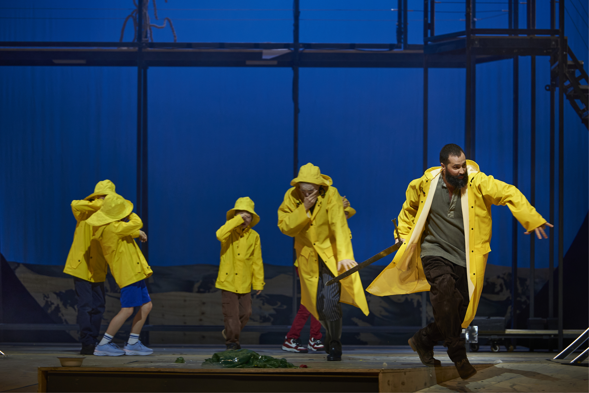 Szenenbild aus „Il Giustino“ an der Staatsoper Unter den Linden