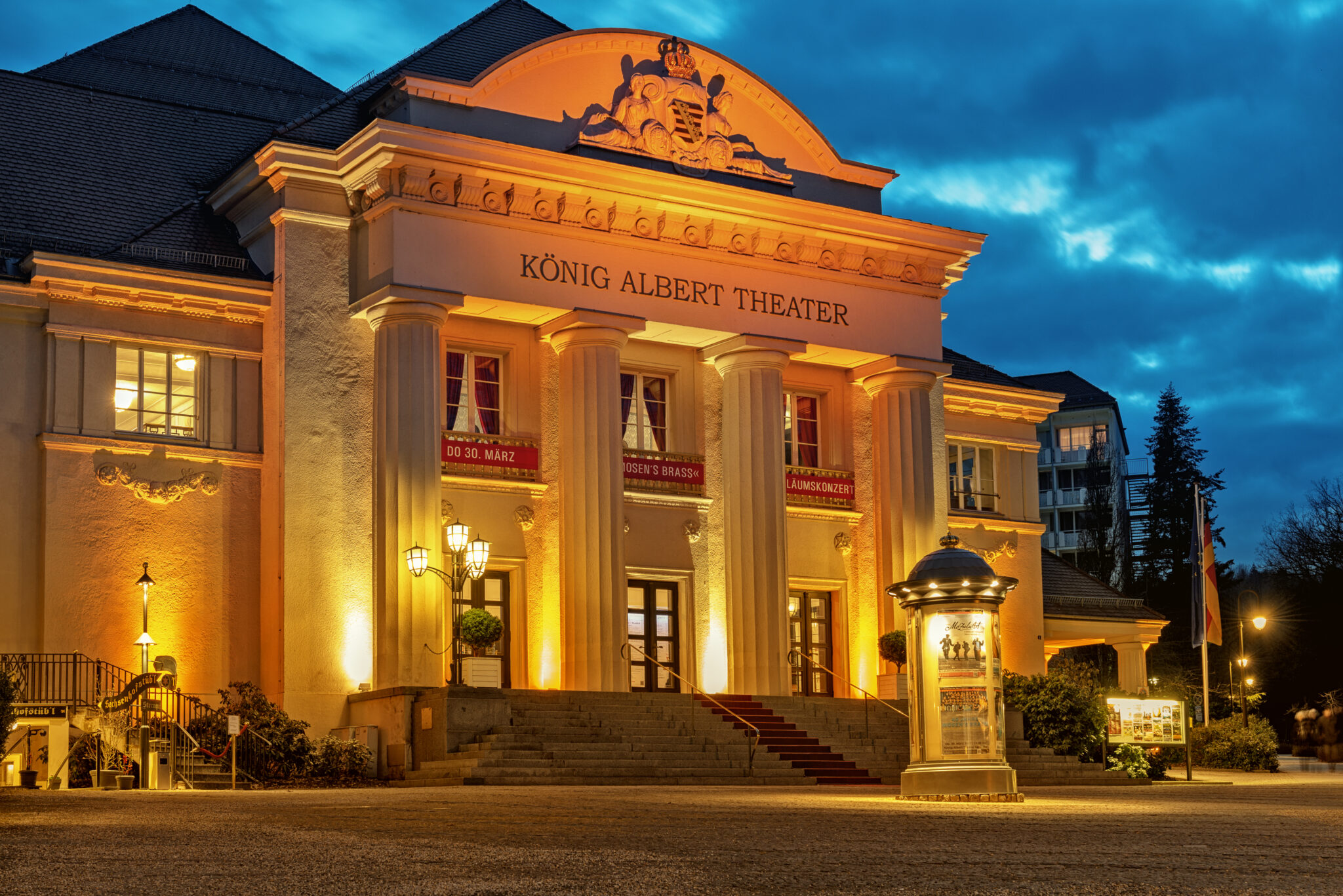 Das König Albert Theater ist das letzte deutsche Hoftheater