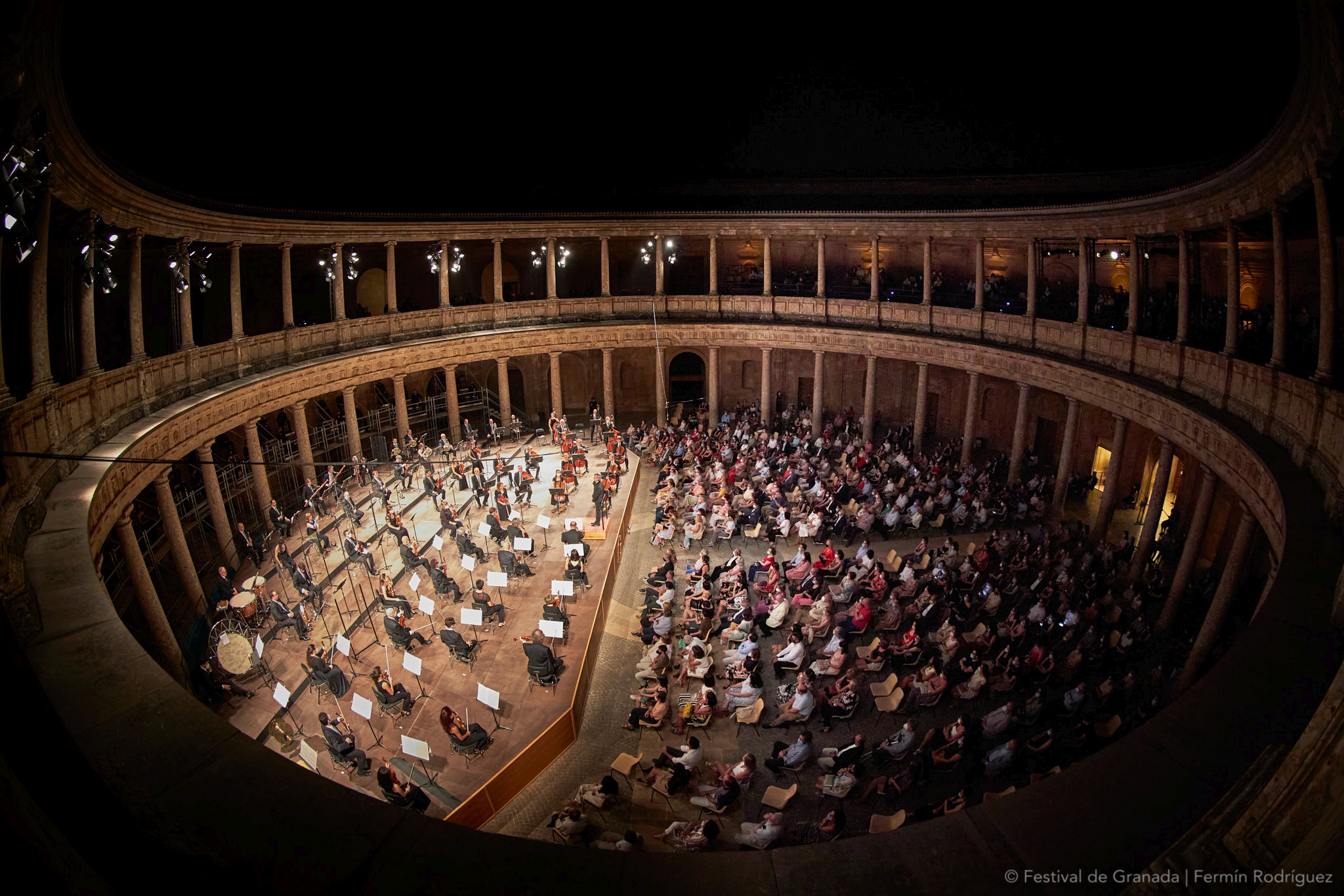 Auch im Palacio de Carlos V erklingt Musik