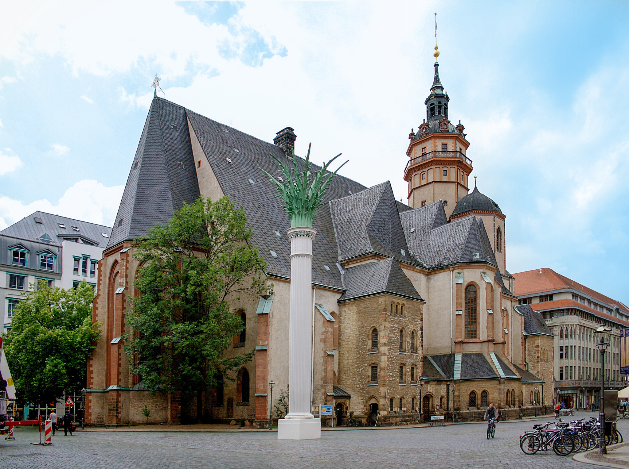 In der Leipziger Nikolaikirche wurde Bachs Johannes-Passion uraufgeführt