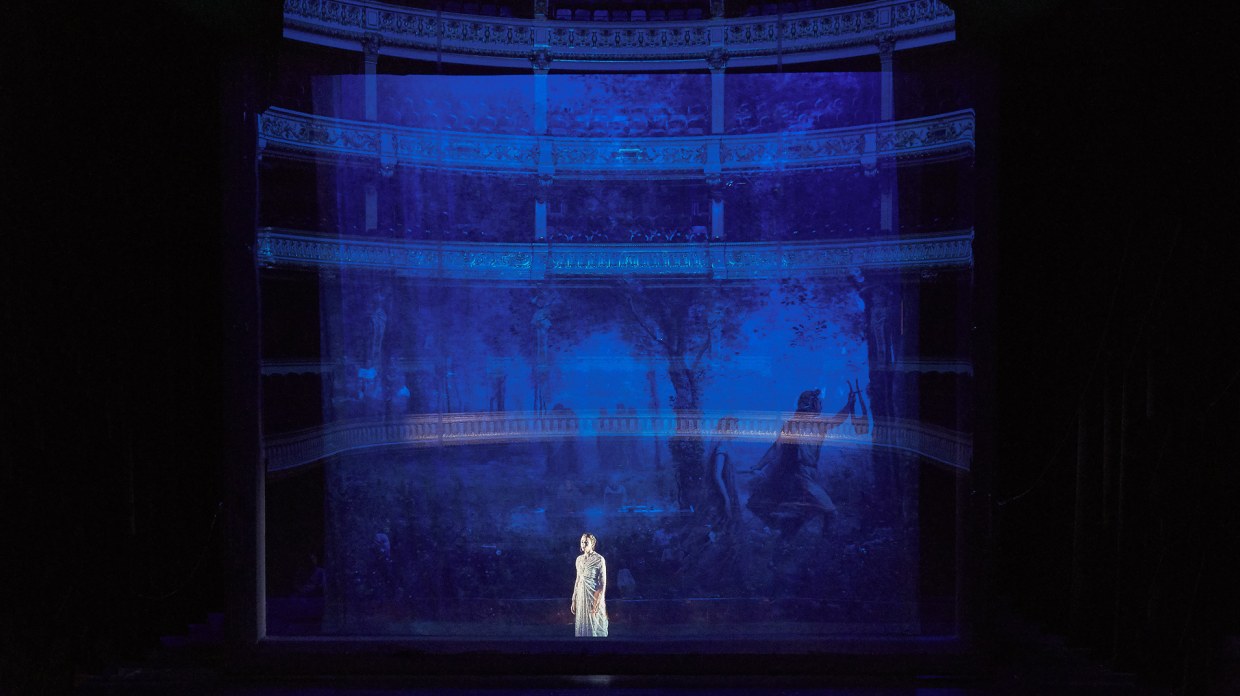 Szenenbild aus „Orphée et Eurydice“ an der Opéra Royal Versailles