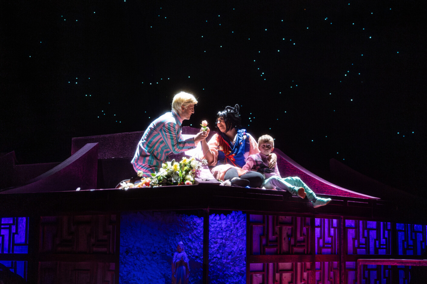 Szenenbild aus „Madama Butterfly“ am Meininger Staatstheater