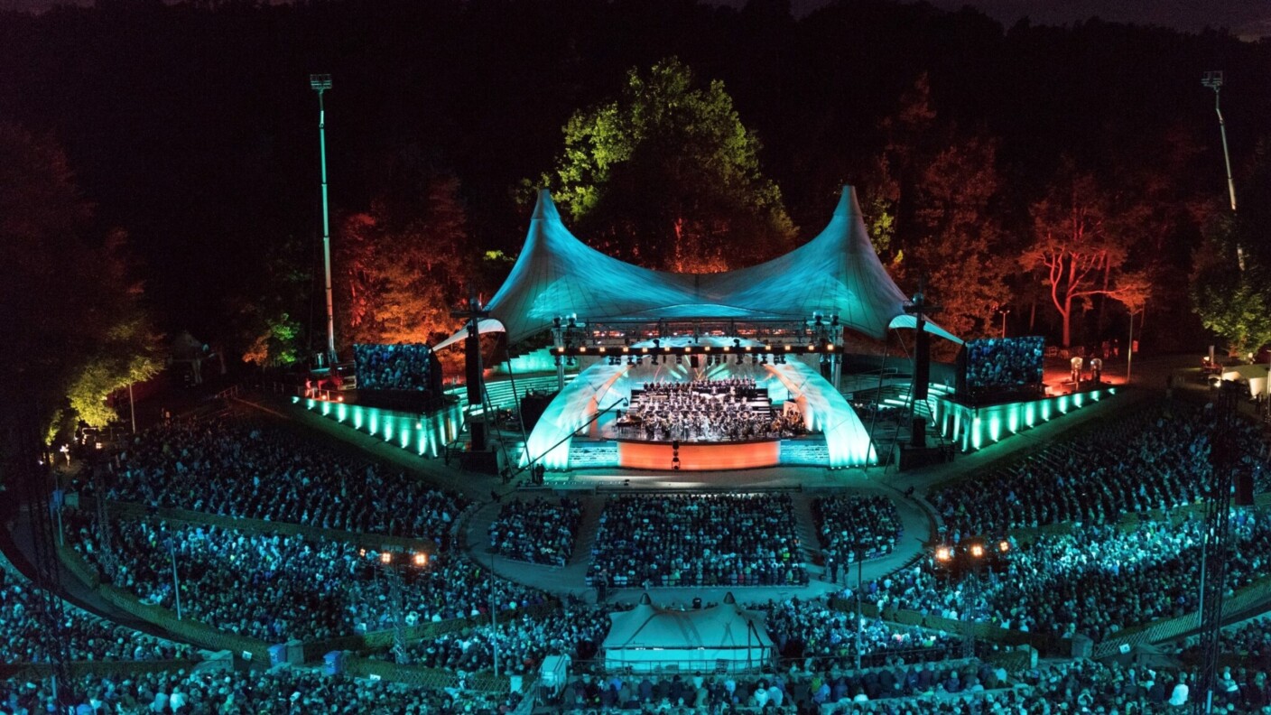Zum ersten Mal sind die Wiener Philharmoniker in der Berliner Waldbühne zu Gast
