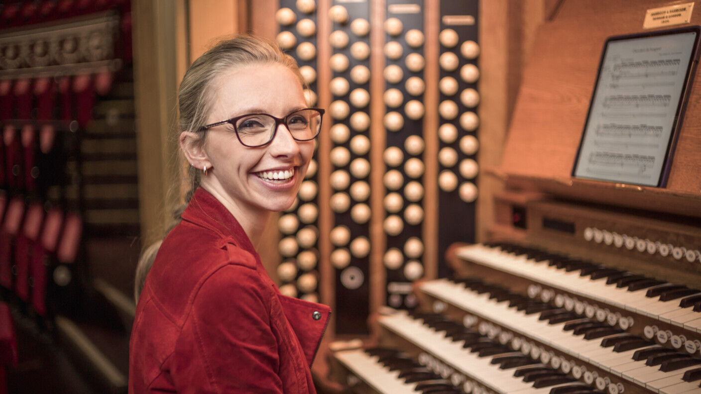 Organistin Anna Lapwood begeistert sich auch für elektronische Musik