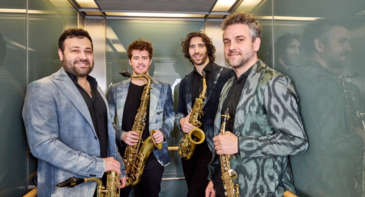 Präsentiert Musik von Bach in neuem Gewand: das SIGNUM saxophone quartet