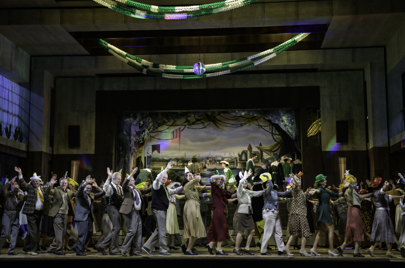 Szenenbild aus „Die Meistersinger von Nürnberg“ am Theater Bonn