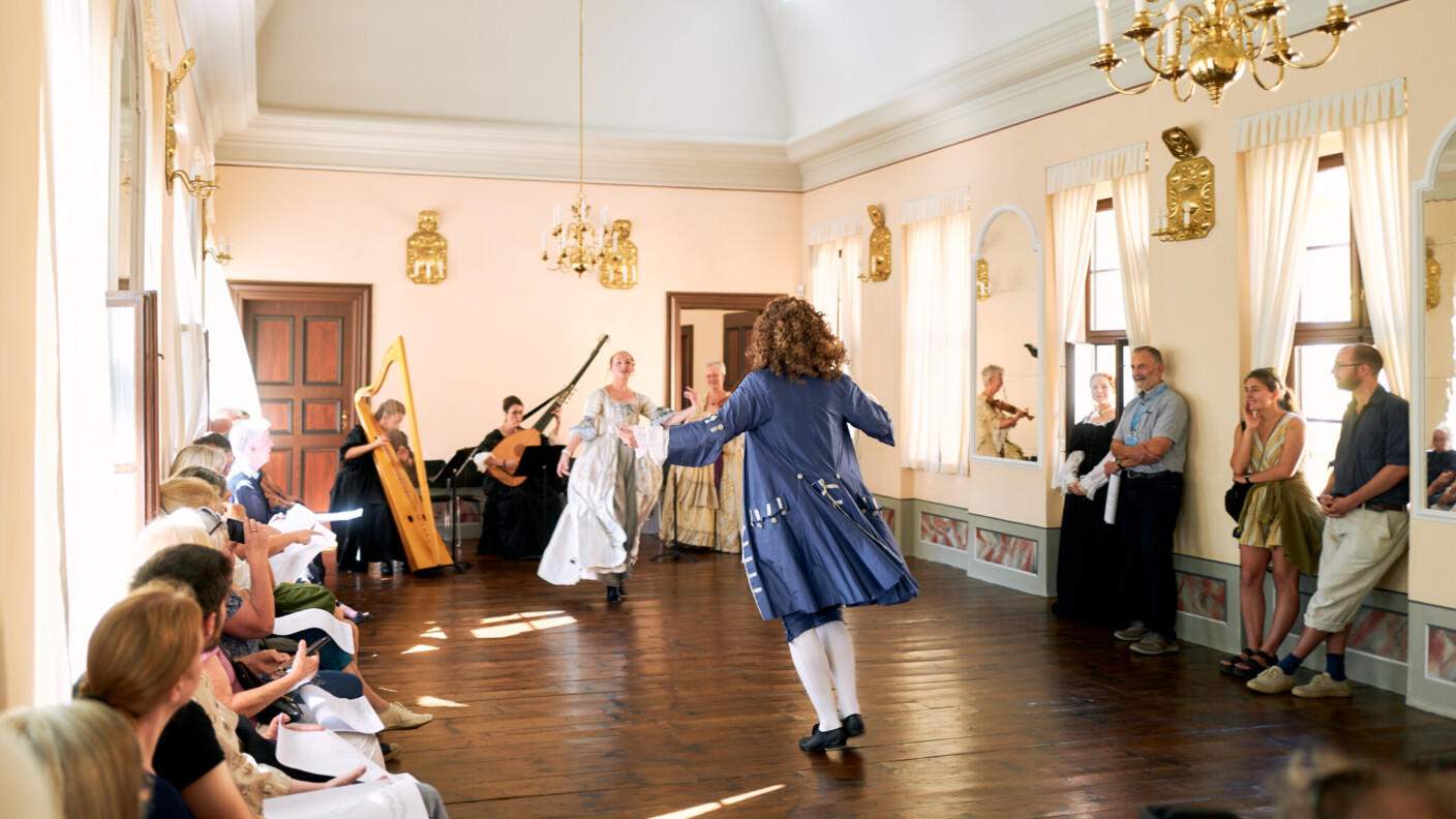 Tanz ist in der Musik des Barock ein wichtiger Bestandteil und ein Schwerpunkt des Festivals Europäische Notenspuren in Leipzig