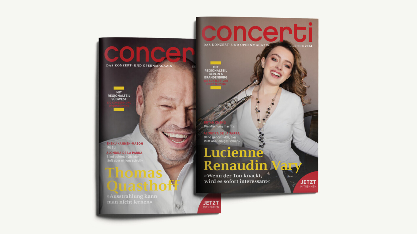 Druckfrisch: die concerti Dezember-Ausgabe!