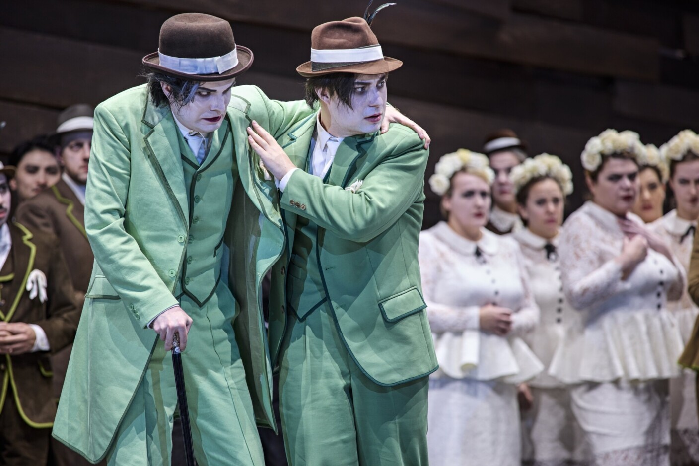 Szenenbild aus „Der Freischütz“ an der Staatsoper Hamburg