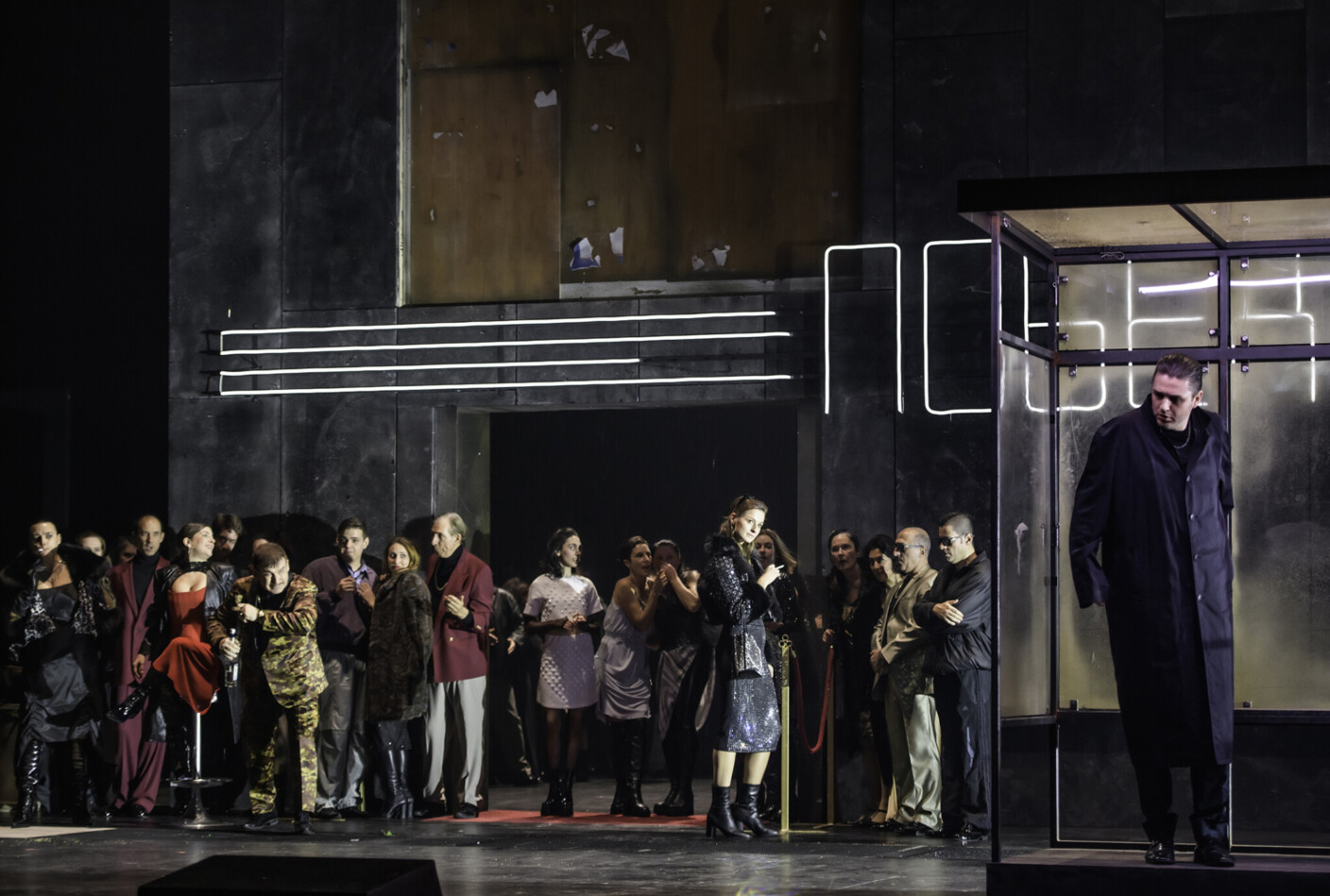 Szenenbild aus „Eugen Onegin“ am Staatstheater Nürnberg