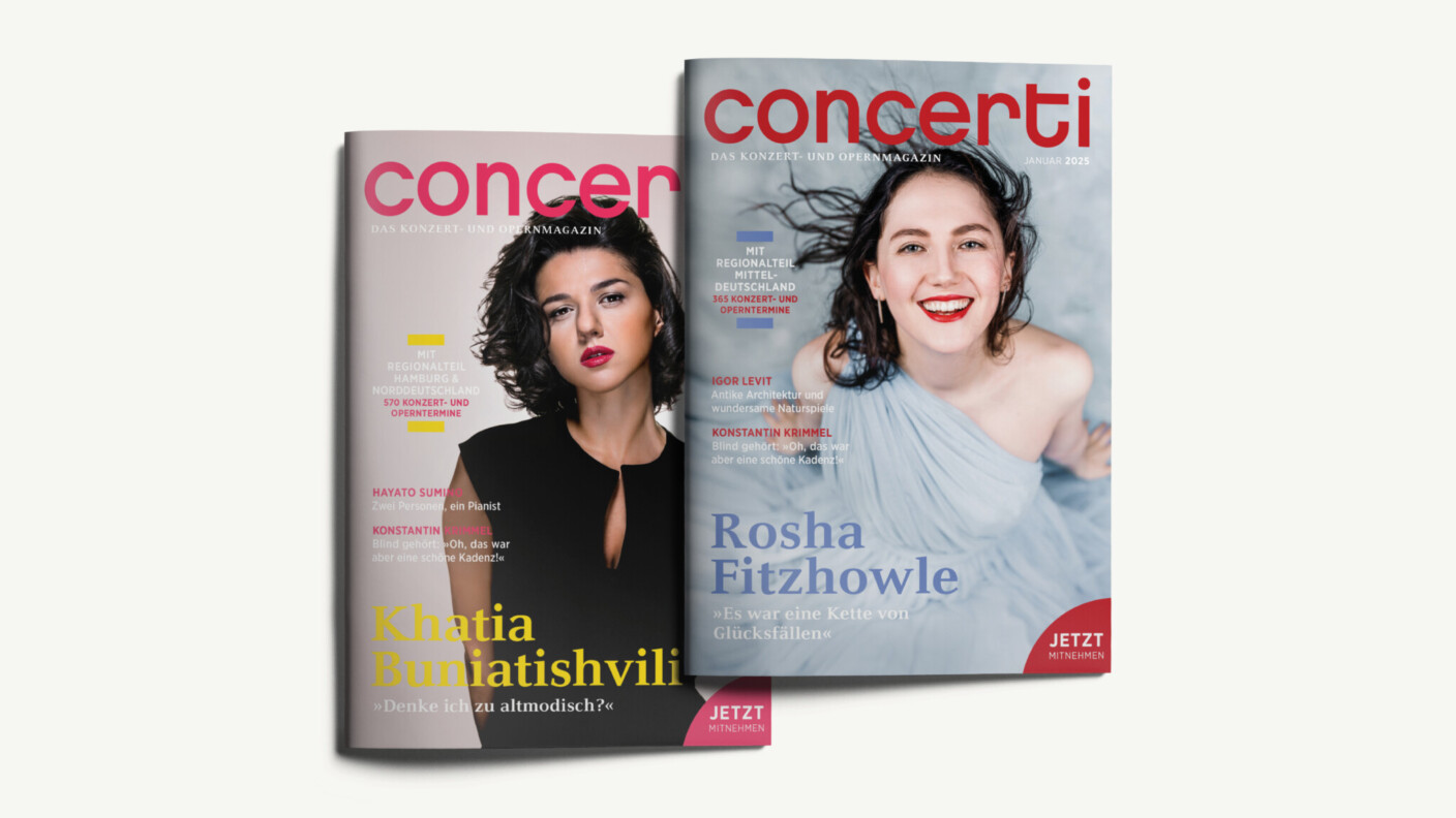 Druckfrisch: die concerti Januar-Ausgabe!