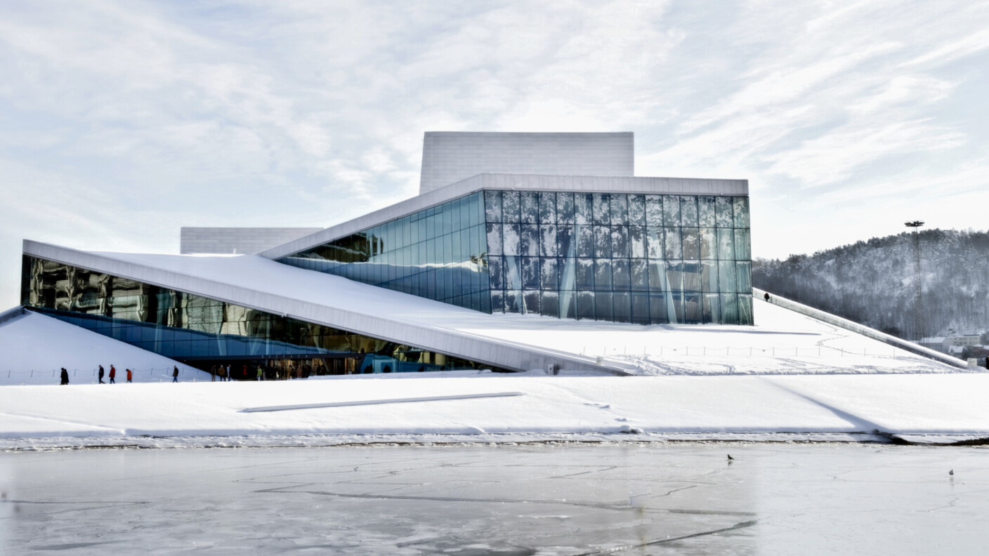 Als wäre es ein treibender Eisberg: das Osloer Opernhaus