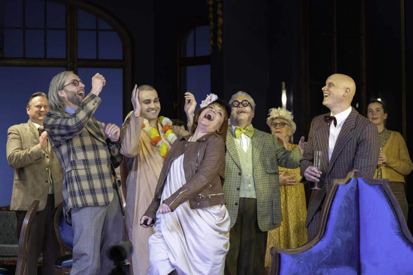 Szenenbild aus „Ariadne auf Naxos“ an der Staatsoper Hamburg