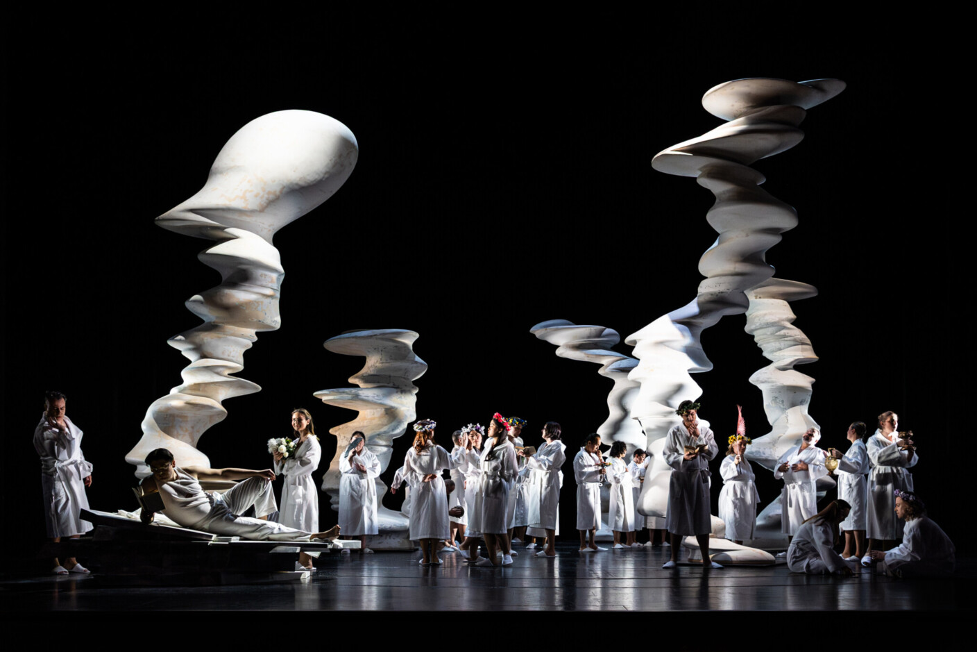 Szenenbild aus Rameaus „Castor et Pollux“ am Staatstheater Meiningen