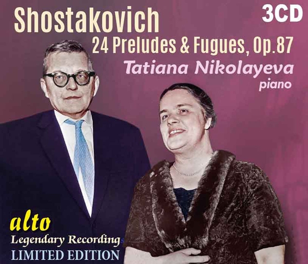 Album Cover für Schostakowitsch – 24 Präludien & Fugen op. 87