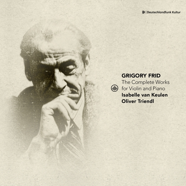 Album Cover für Frid: Sämtliche Werke für Violine & Klavier