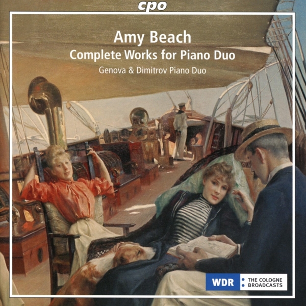 Album Cover für Amy Beach: Werke für Klavier 4-händig & für 2 Klaviere